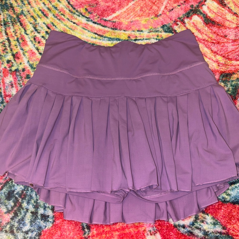 purple gold hinge skirt!